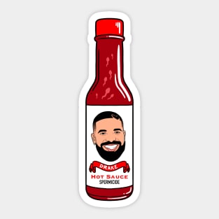 Drake Hot Sauce Sticker